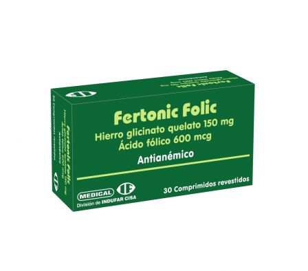 FERTONIC FOLIC  CO-RV CAJA X 30