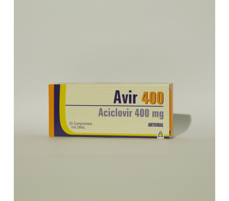 AVIR 400MG COMP. CAJA X 20