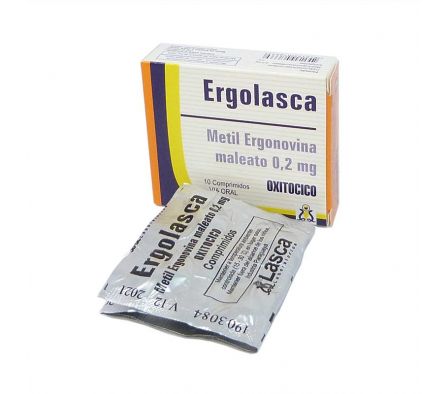 ERGOLASCA NF 2.5MG TABL. CAJA X 10