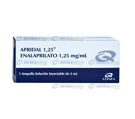 APRIDAL 1.25MG INTR. AMPOLLA X 2ML