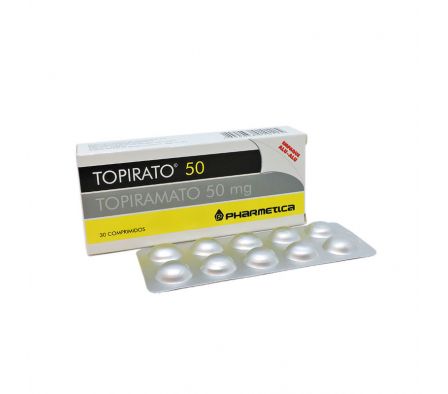 TOPIRATO 50MG TABL. CAJA X 30