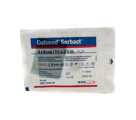 CUTIMED SORBACT MALLA 4 CMX 6 CM(DPM)