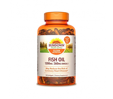 SUNDOWN FISH OIL 1200MG X 100 CAPS