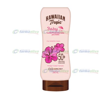 HAWAIIAN TROPIC CARRIOTP/ BEBE PF 50+ 240ML