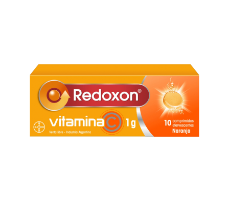 REDOXON NARANJA 1 GR  EFERVECENTE CAJA X 10 UNIDADES