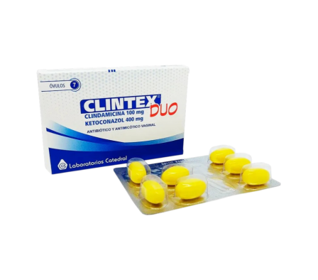 CLINTEX DUO  OVULO CAJA X 7