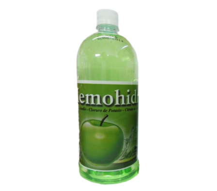 HEMOHIDRAT BAJA OS OSMORALIDAD MANZANA VERDE 3GR/1.5GR SO-OR ENVASE X 1000ML