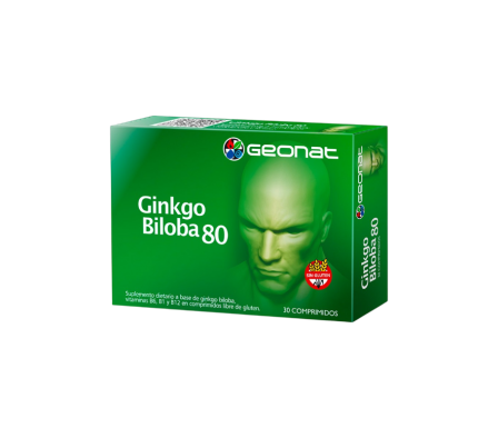 GINKGO BILOBA DIATES 80MG COMP. CAJA X 30