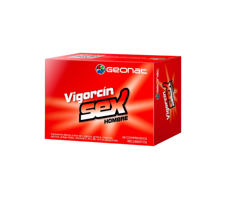 VIGORCIN SEX HOMBR 30MG COMP. CAJA X 60 COMPRIMIDOS