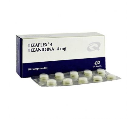 TIZAFLEX 4MG COMP. CAJA X 30