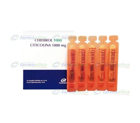 CEREBROL 1000MG AMP-B AMPOLLA X 10