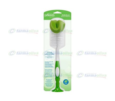 DR BROWNS CEPILLO PARA LIMPIEZA DE BIBERONES AC023 (Disponible en color verde - lila y naranja)