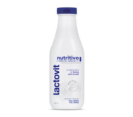 LACTOVIT GEL DE BAÑO NUTRITIVO 600ML