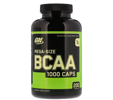 BCAA MEGA 1000 MG CAPS X 200