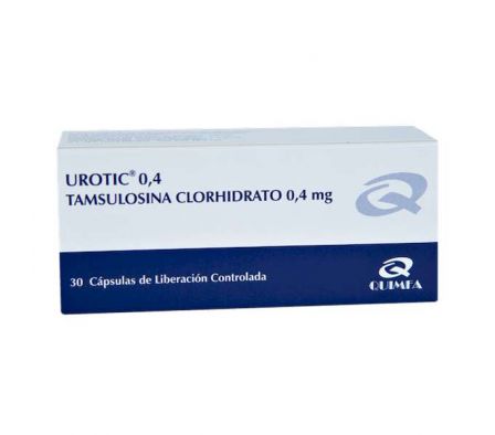 UROTIC 0.4MG CAPS CAJA X 30