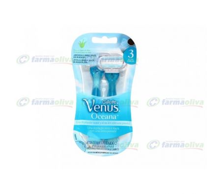 GILLETTE VENUS MAQ. 3 OCEANA X 2 PZS. R.2361