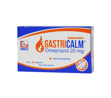GASTRICALM 20MG CAPS CAJA X 30