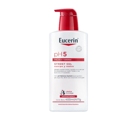 EUCERIN BODY PH5 SYNDET GEL 400ML