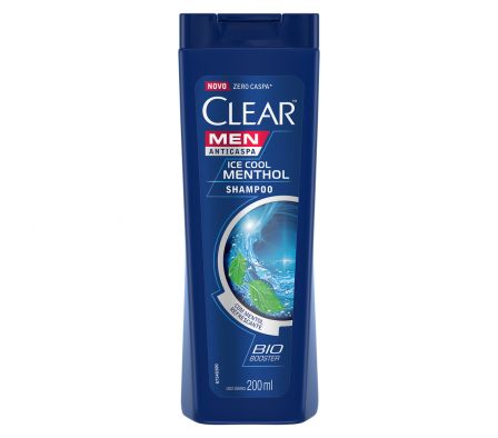 CLEAR SHAMPOO ICE COOL MENTHOL 200ML