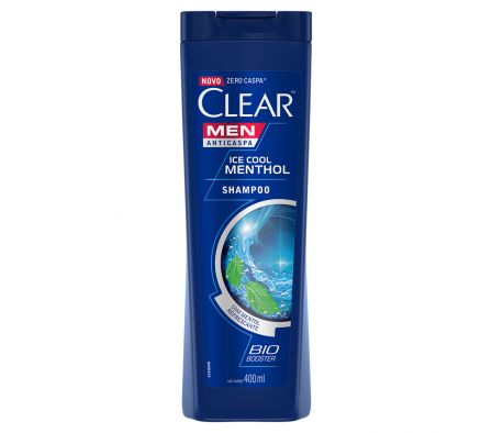 CLEAR MEN SHAMPOO ICE COOL MENTHOL X 400ML