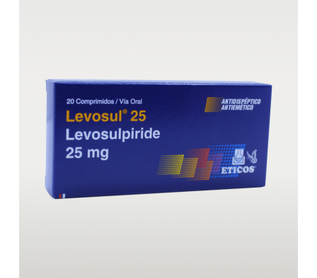 LEVOSUL 25MG TABL. CAJA X 20