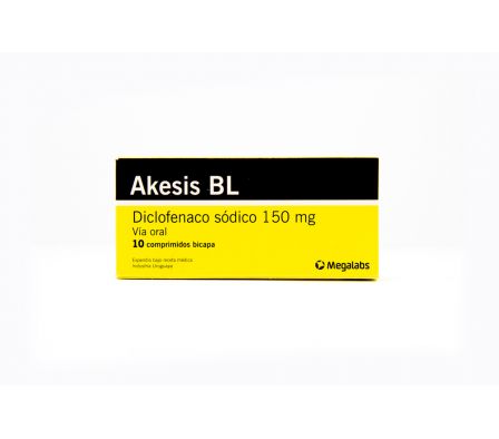 AKESIS BL 150MG TABL. CAJA X 10
