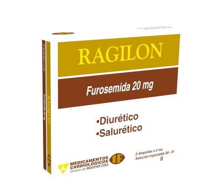 RAGILON 20MG/2ML INTR. AMPOLLA X 5