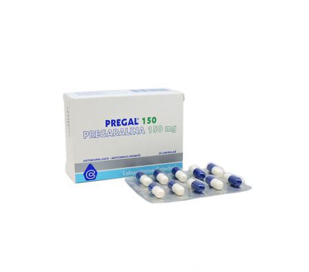 PREGAL 150MG CAPS CAJA X 30