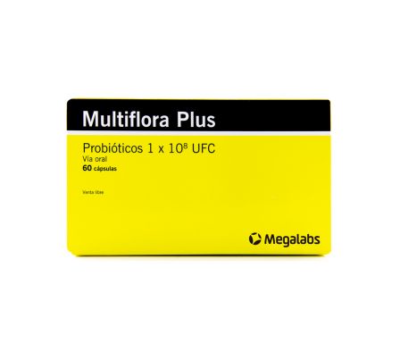 MULTIFLORA PLUS 10MG CAPS CAJA X 60
