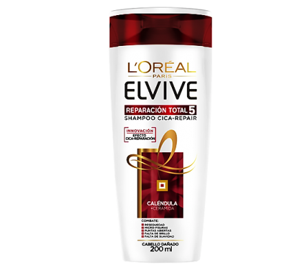 ELVIVE SHAMPOO REPARACION TOTAL+ 5 200ML