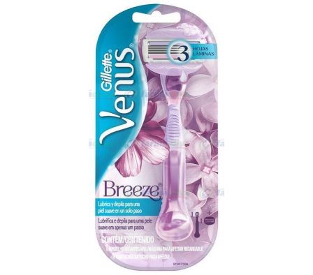 GILLETTE VENUS BREEZE MAQ. RECARGABLE R.5479