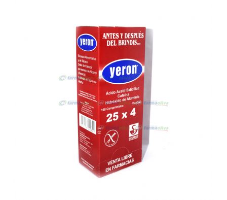 YERON SOBRE X 4 COMP (EXH X 100)