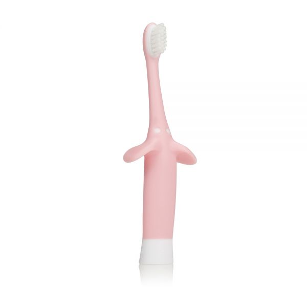 DR BROWNS CEPILLO DE DIENTE PARA BEBE ROSA
