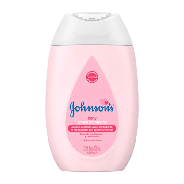 JOHNSON CREMA HIDRATANTE ROSA X100 ML