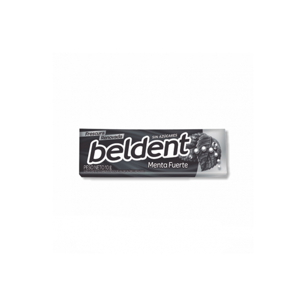 BELDENT CHICLE MENTA FUERTE 20X20
