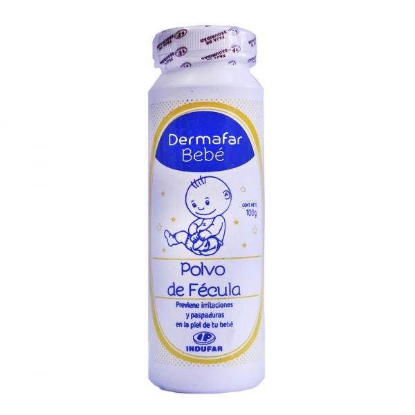 FL DERMAFAR BEBE TALCO FECULA X 100 GR.REF.6454