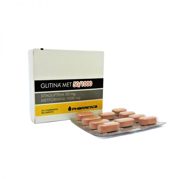 GLITINA MET 1000MG T-REC CAJA X 30