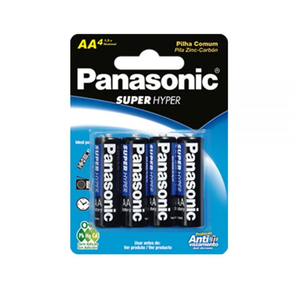 FL PANASONIC PILA AA X 4 UNID. COMUN