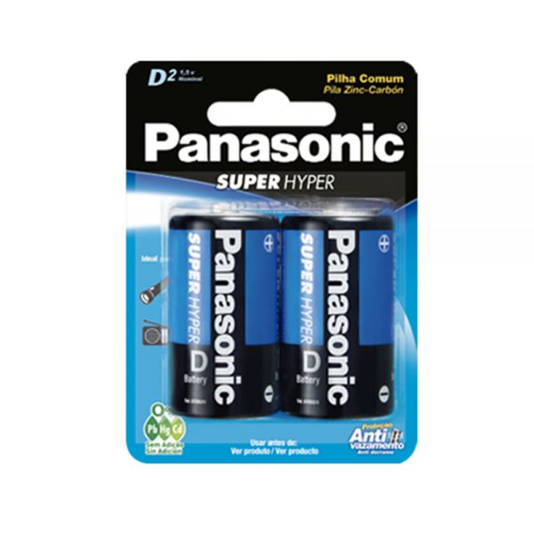 FL PANASONIC PILAS GRANDE D X 2 UNID. COMUN