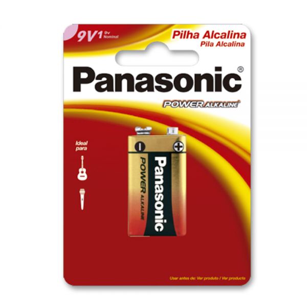PANASONIC PILA ALCALINA 9 V