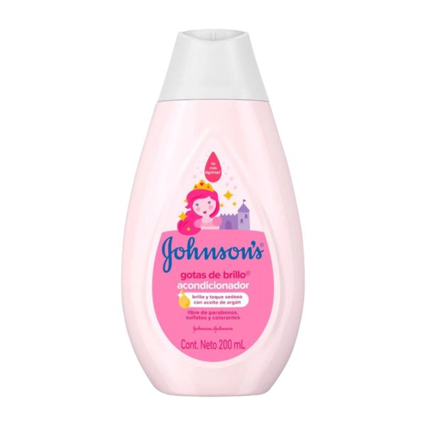 JOHNSON BABY ACONDICIONADOR GOTAS DE BRILLO 12X 200ML