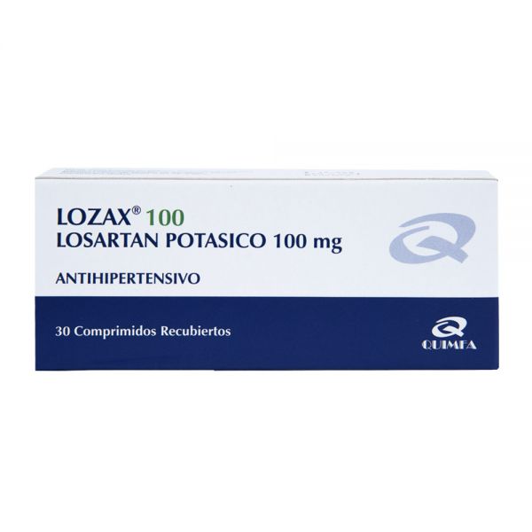 LOZAX 100MG T-REC CAJA X 30