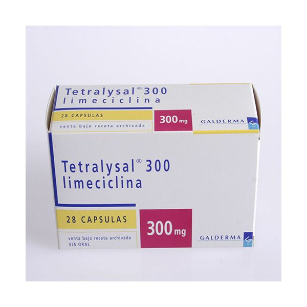TETRALYSAL 300MG CAPS CAJA X 28