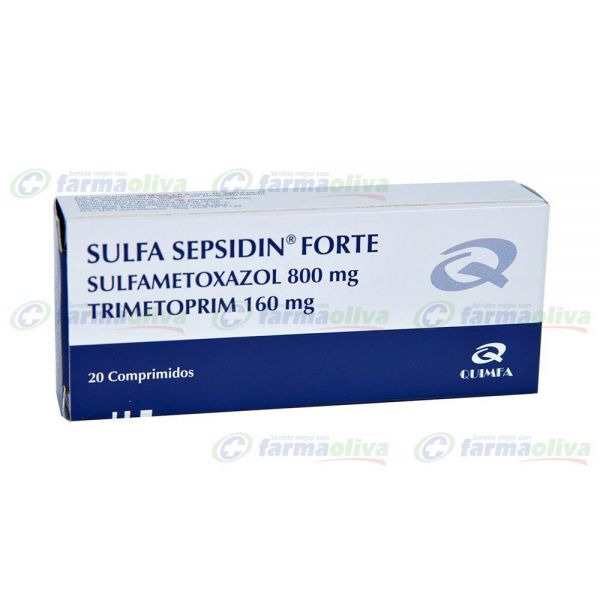 SULFA SEPSIDIN FORTE 800MG COMP. CAJA X 20