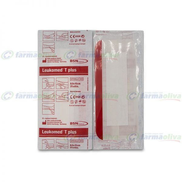 LEUKOMED T PLUS 8 X 15. DPM.