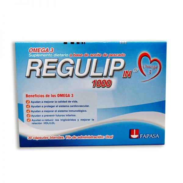 REGULIPIN 1000MG CAP-B CAJA X 30