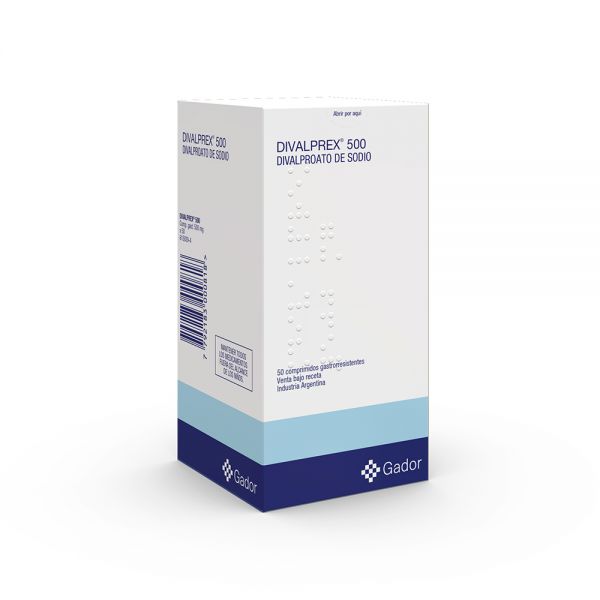 DIVALPREX 500MG CO-RV CAJA X 50