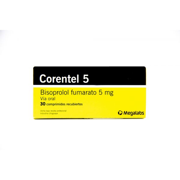 CORENTEL 5MG CO-RV CAJA X 30