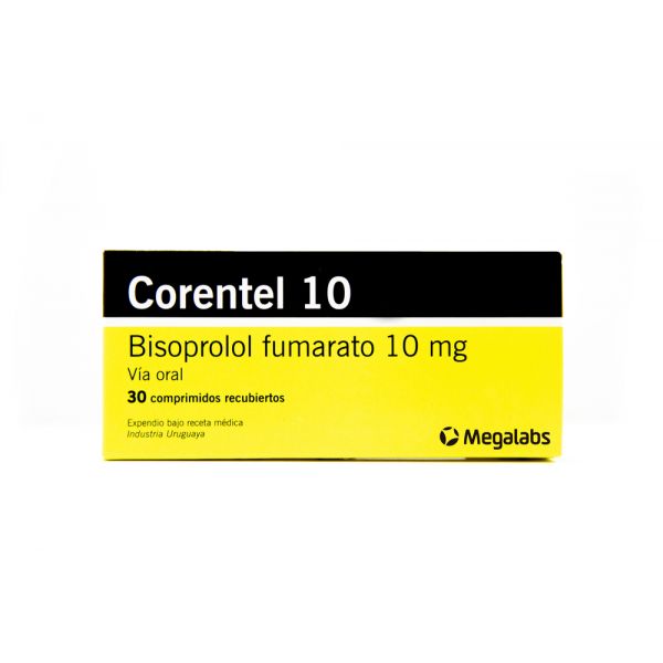 CORENTEL 10MG T-REC CAJA X 30