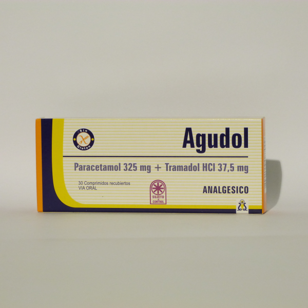 AGUDOL 325MG CO-RV CAJA X 30